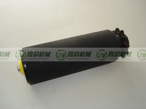 单排齿包胶动力滚筒 图样编号：XY--8821