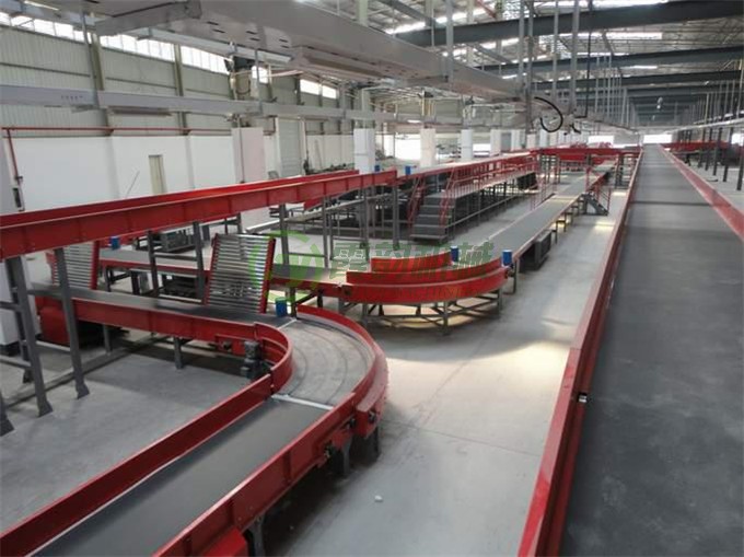 快递物流分拣输送线02