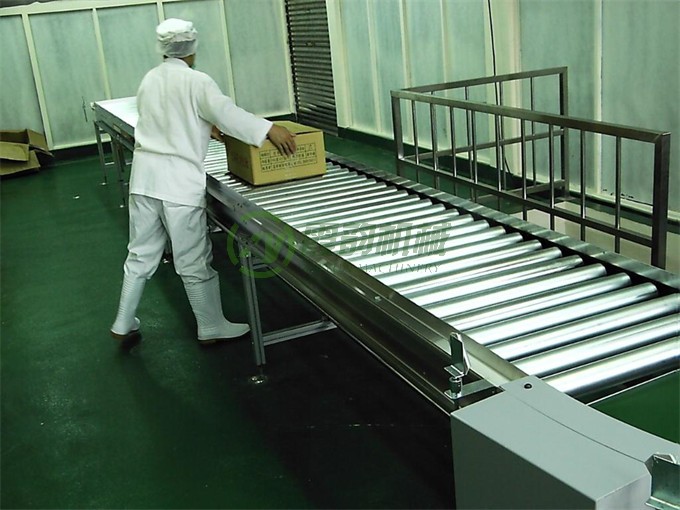 快递物流分拣输送线08