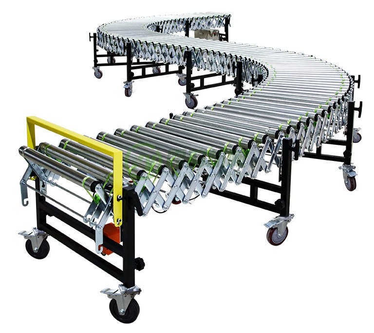 O型带动力辊筒伸缩机