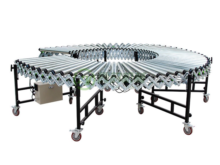 多契带动力辊筒输送机